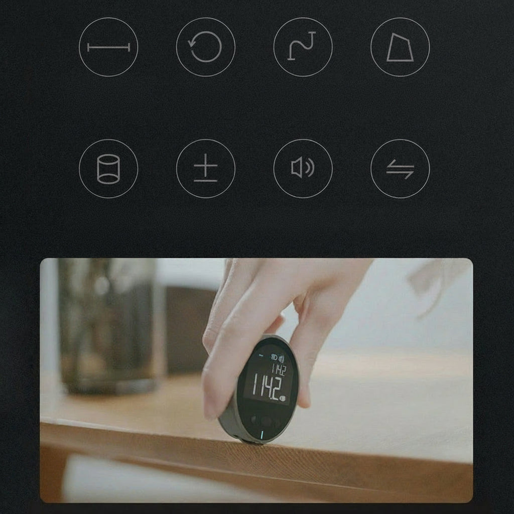 Elektronische Afstandsmeter – Digitale Meetliniaal