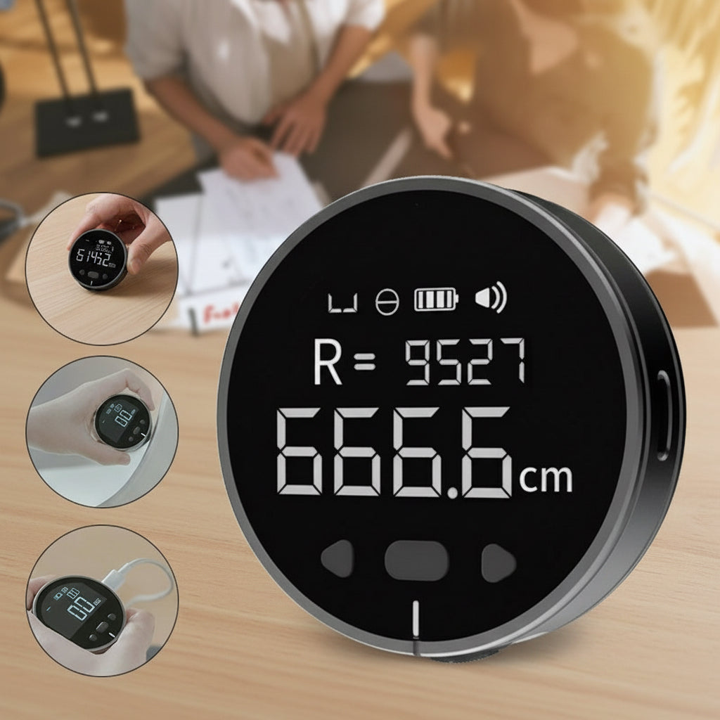 Elektronische Afstandsmeter – Digitale Meetliniaal