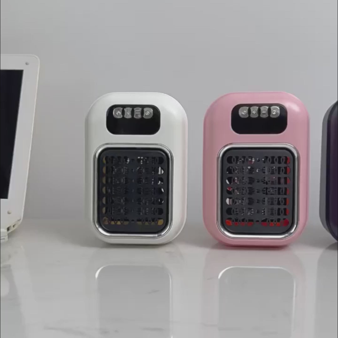 Wandkachel – Compacte Heater met Thermostaat